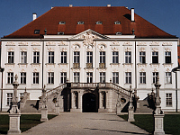 Fassade am Schloss Haimhausen